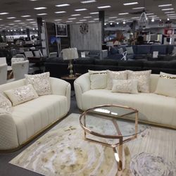 Sofa And Loveseat Set No Money Down No Credit Need 0% Interest 