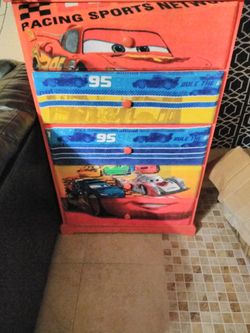 Dresser, bunk bed, bench storage