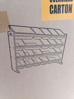 New in box 20 bin toy storage organizer