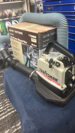 Craftsman 28cc Gas Blower Vac vintage read!