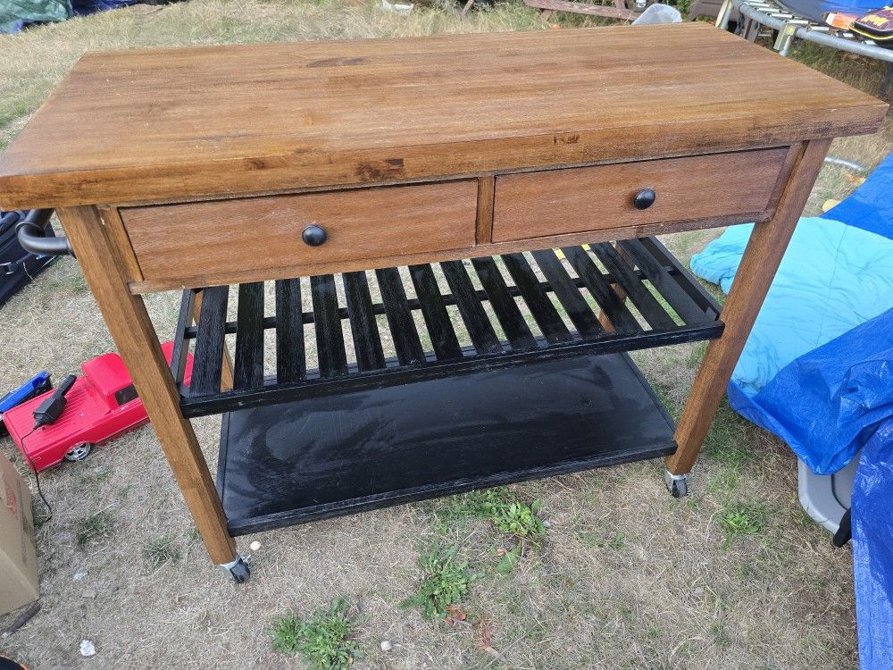 Rolling Kitchen Island Cart