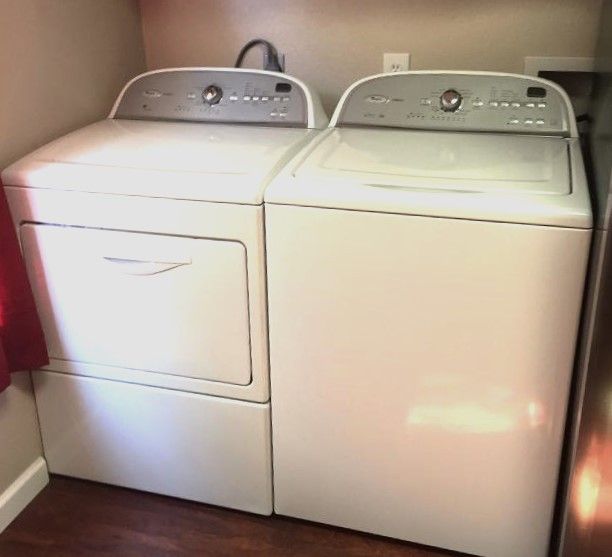 Delivered Washer and Dryer Pair