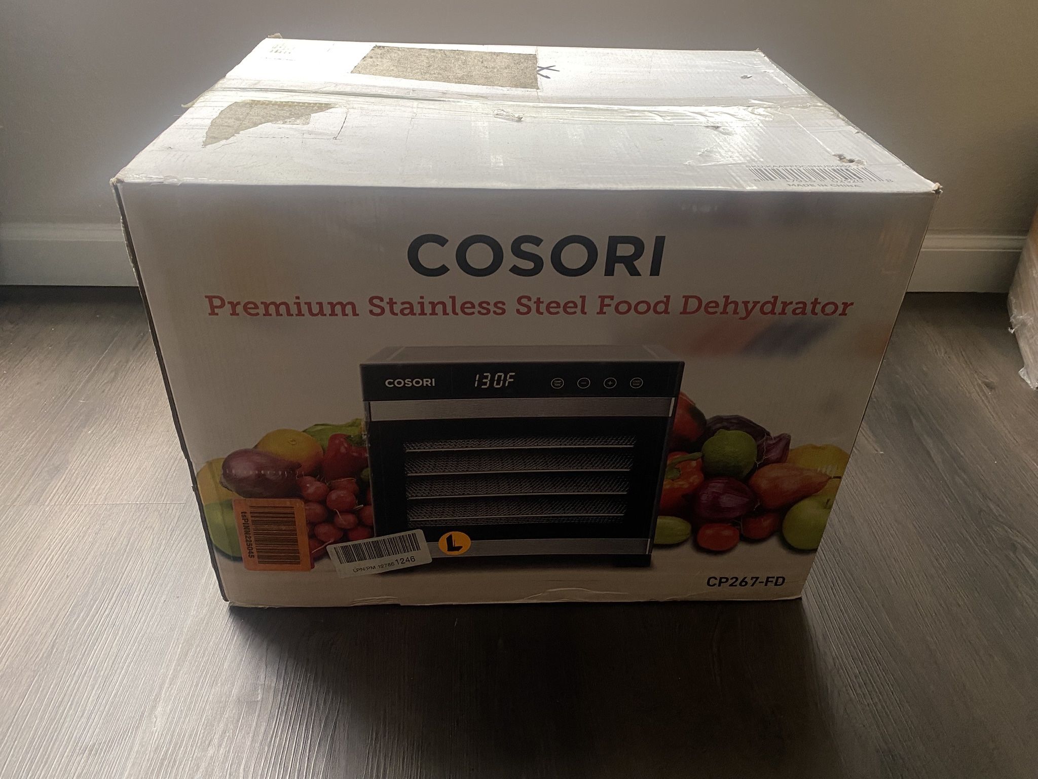 COSORI Premium Stainless Steel Food Dehydrator