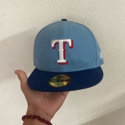 Baby Blue Texans Hat (7 1/8)