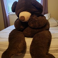 Large Stuffed Brown Bear