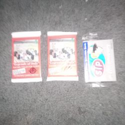 3 Packs Of Old Racing Cards