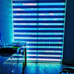 Blinds And Shades Cortinas Y Persianas Zebra Roller Romanas