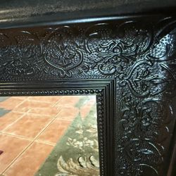Beautiful Decorative, Black Beveled Edge Wall Mirror