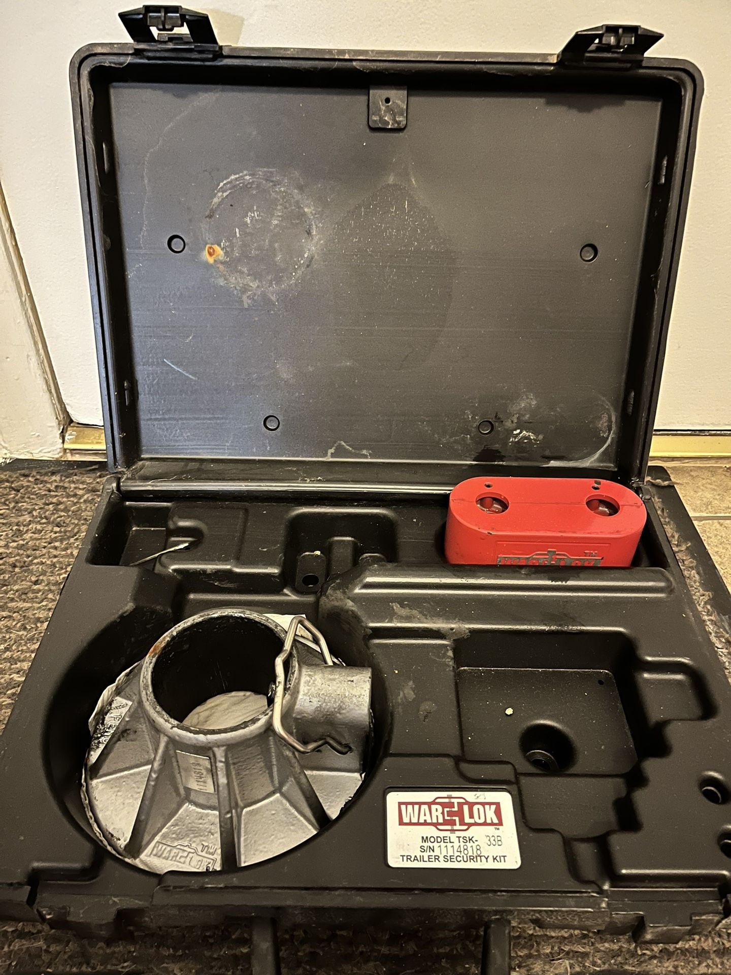 WAR-LOK Trailer Security Kit (Lost Keys)