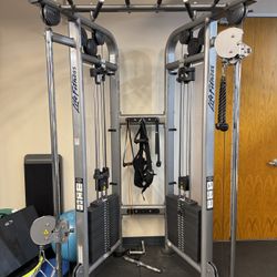 Title: Life Fitness Functional Trainer / Dual Cable Machine – Commercial Grade  (Huntington Beach)