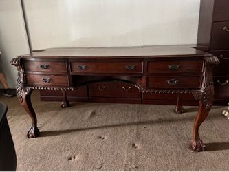 Desk real wood
