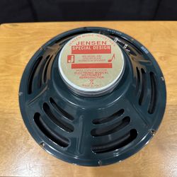 Jensen C12Q 12-inch 35-watt Vintage Ceramic Guitar Amp Speaker - 8 ohm