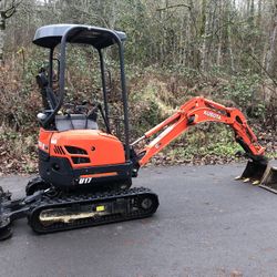 Kubota U17 Mini Excavator 2019