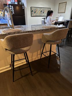 LumiSource Margarite Counter Stools