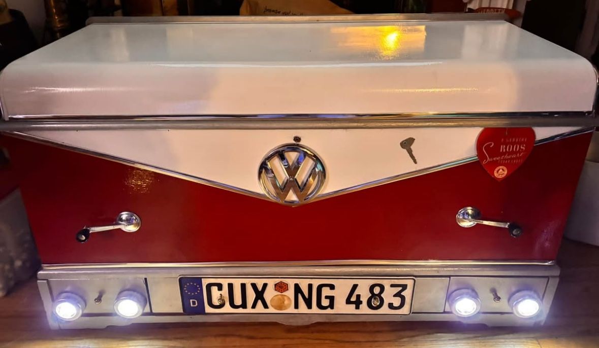 Vintage Cedar Chest VW Repurposed