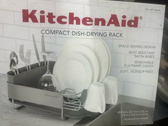 Kitchen aid compact dish drying rack