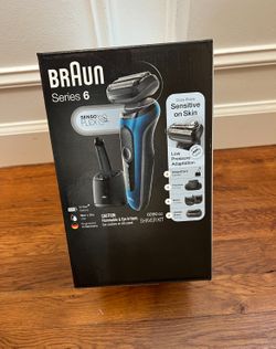 Braun Series 6 6090cc Electric Razor for Men with SmartCare Center, Beard and Stubble Trimmer