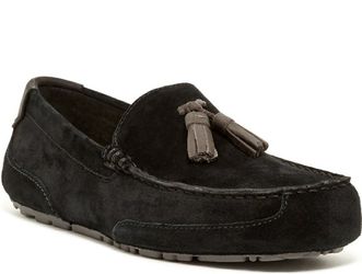 UGG Boylan Loafer Slip On Brown Suede Shoes