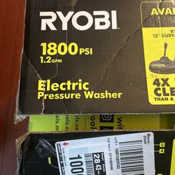 RYOBI Electric Pressure Washer 