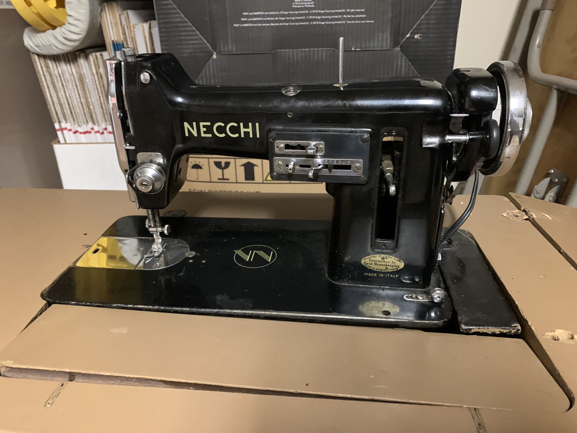 Vintage Necchi Sewing Machine for Sale in Gilbert, AZ OfferUp