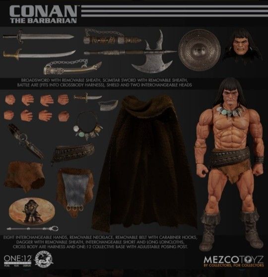 Mezco Conan The Barbarian