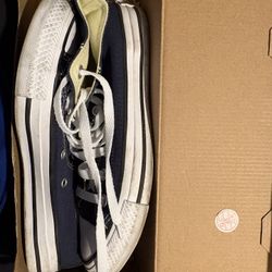 Women’s Navy Blue Converse 
