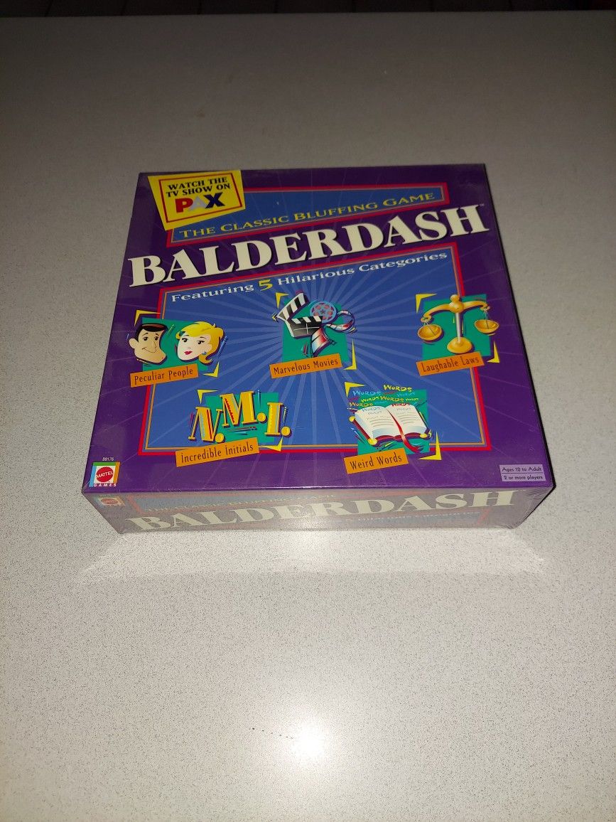 2003 BALDERDASH NEW FACTORY SEALED
