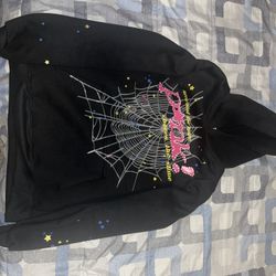 Black Sp5der Hoodie 1:1 Rep