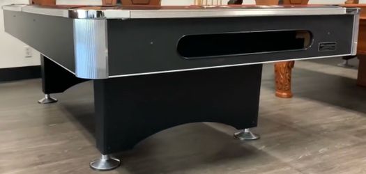 8FT Imperial Black Pearl Pool Table - Delivery/Setup, any color felt & accessory kit included