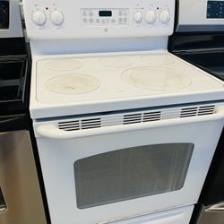Ge white stove 