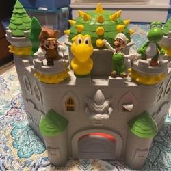 Super Mario castle and Plushies