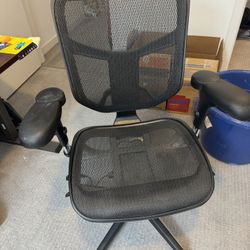 WorkPro® Quantum 9000 Series Ergonomic Mesh/Mesh Adjustable-Back Office Chair
