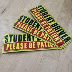 Student Driver Magnets