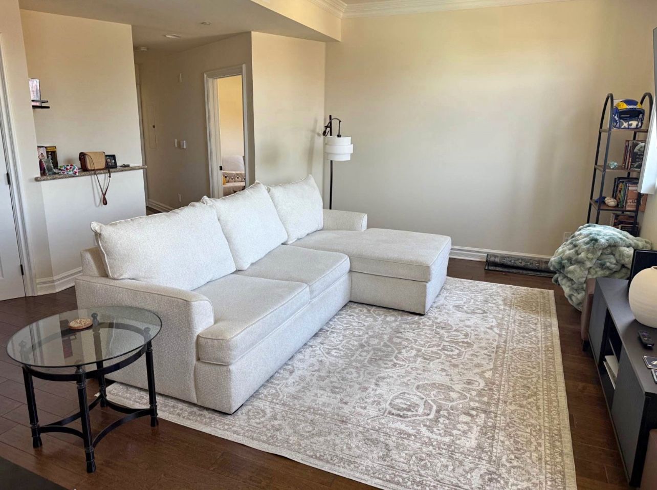 Living Spaces Sectional Couch