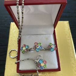 Crystal Jewelry Set
