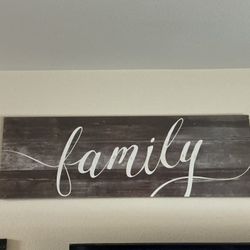 Family Sign