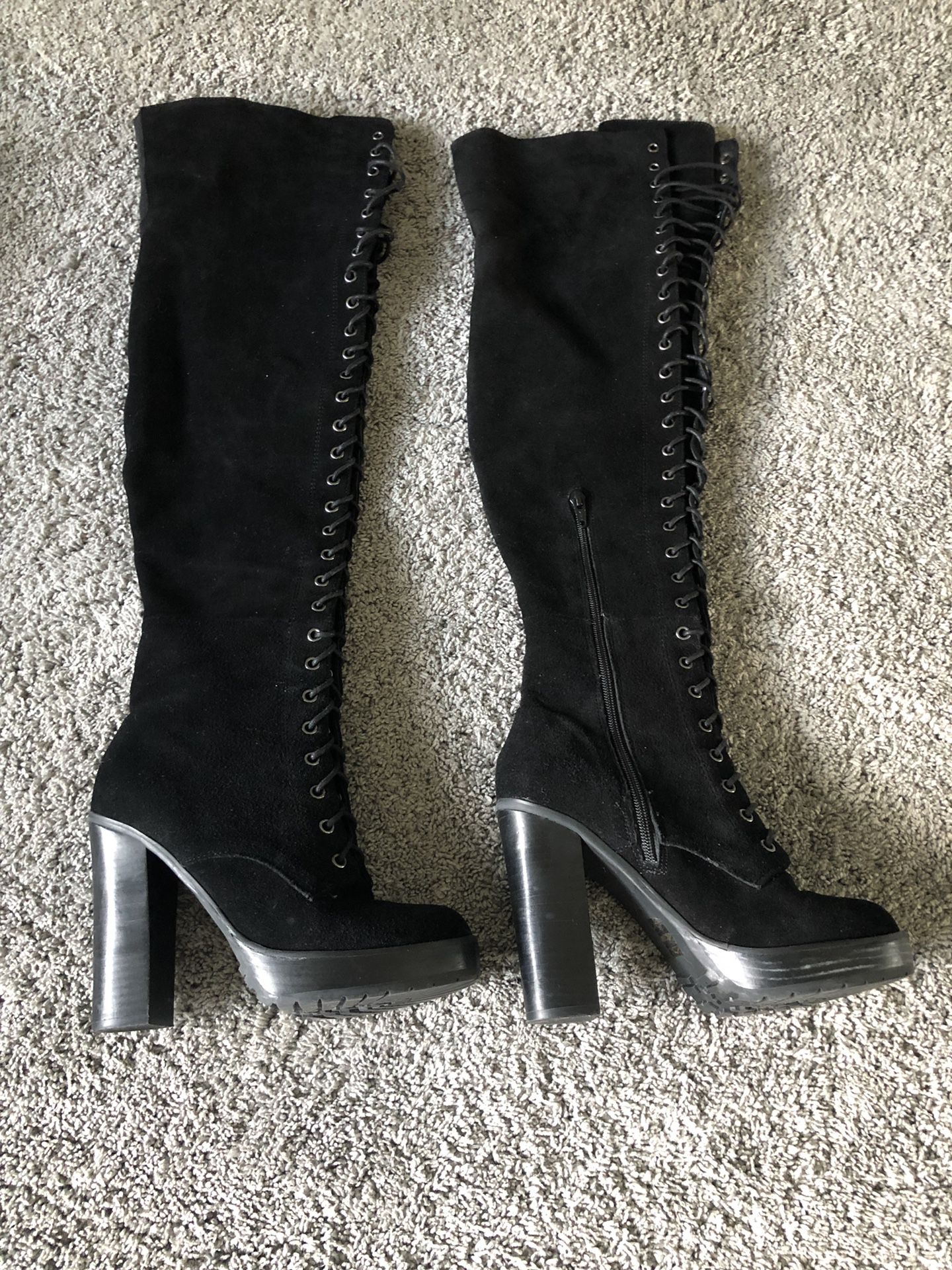 Sexy knee high boots- ALDO size 7.5