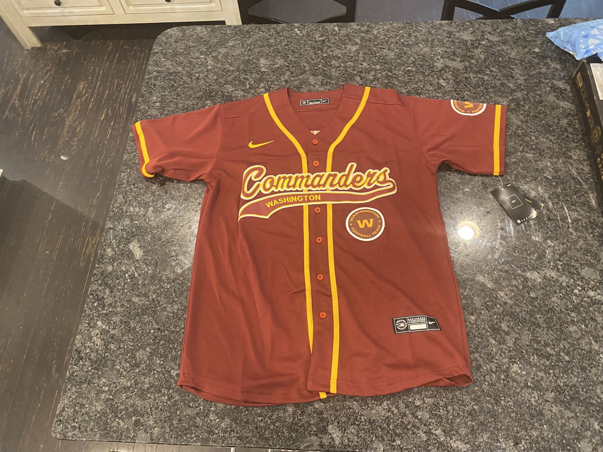 Washington Commanders adult Sizes Baseball Style Small Up To 4XL