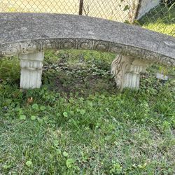 Concrete Bench 