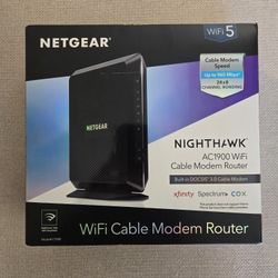 Netgear Nighthawk wifi modem router