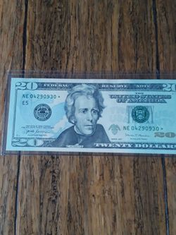 2017 $20 Bill Star* Note Uncirculated
