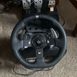 Logitech G920 Gaming Steering Wheel, Xbox Or Pc