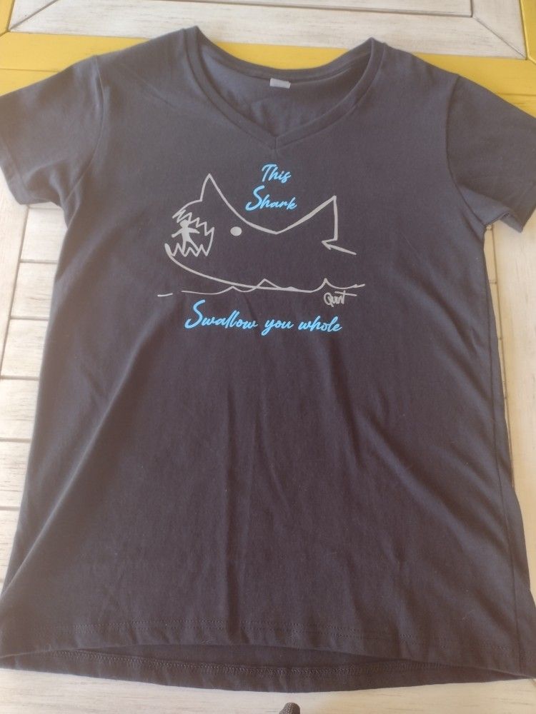 Jaws Themed Custom Made Unisex Tee Shirt Any Size
