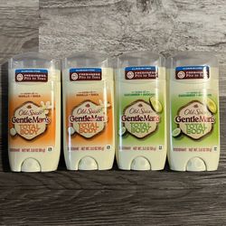 Old Spice Gentle Men’s Total Body Deodorant $8 Each