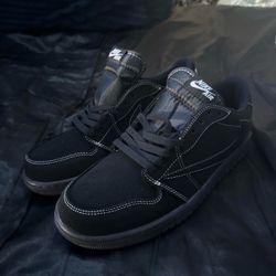 Travis Scott x Jordan 1 Retro Low OG SP 'Black Phantom'