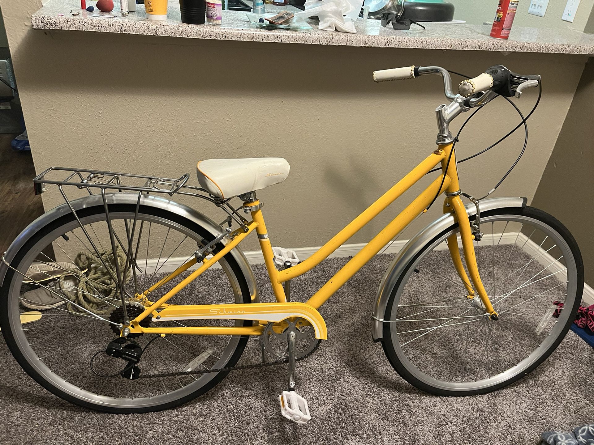 Schwinn Yellow Bike 