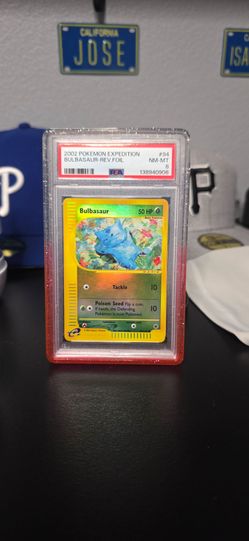 Bulbasaur expedition reverse holo PSA 8