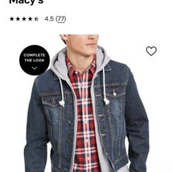  Sun + Stone Denim Jacket from Macy’s