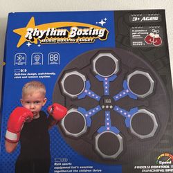 Rhythm Boxing music boxing target machine. Key features include: 