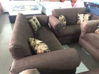 Sofa and loveseat